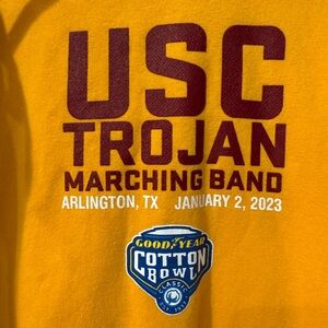 USC Trojan TMB Band Hoodie Sweatshirt XL Nike worn one time